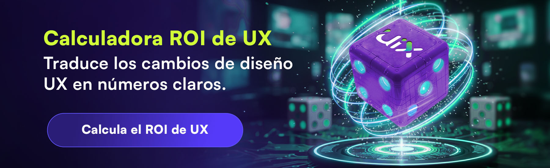 Utiliza la calculadora ROI UX
